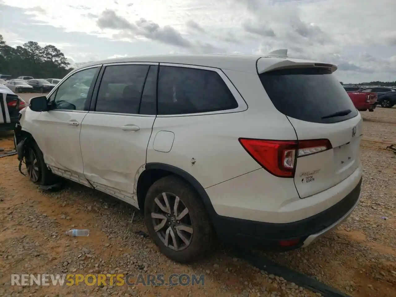 2 Фотография поврежденного автомобиля 5FNYF6H51KB046154 HONDA PILOT 2019