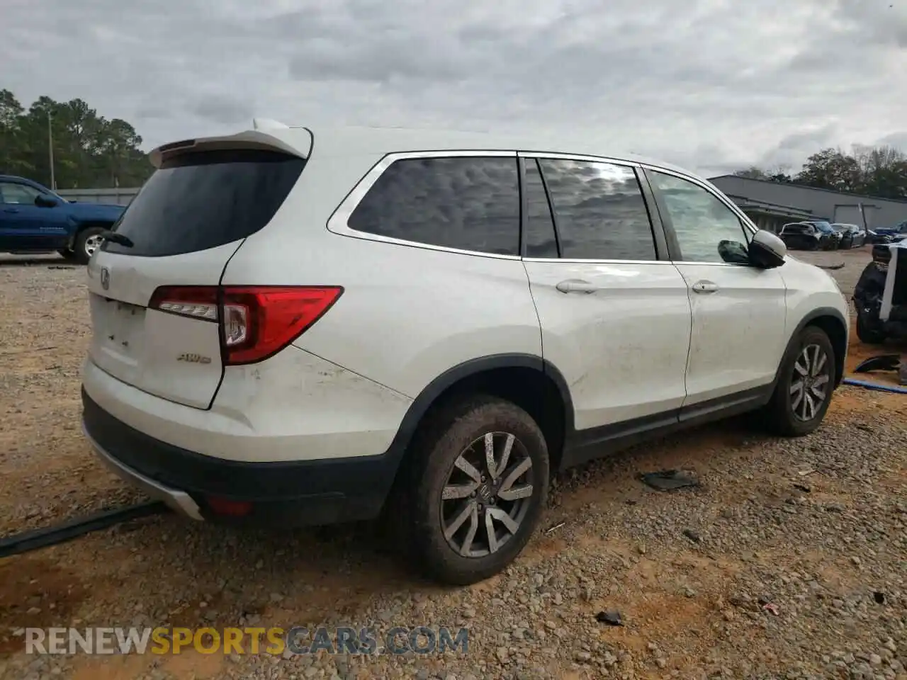 3 Фотография поврежденного автомобиля 5FNYF6H51KB046154 HONDA PILOT 2019