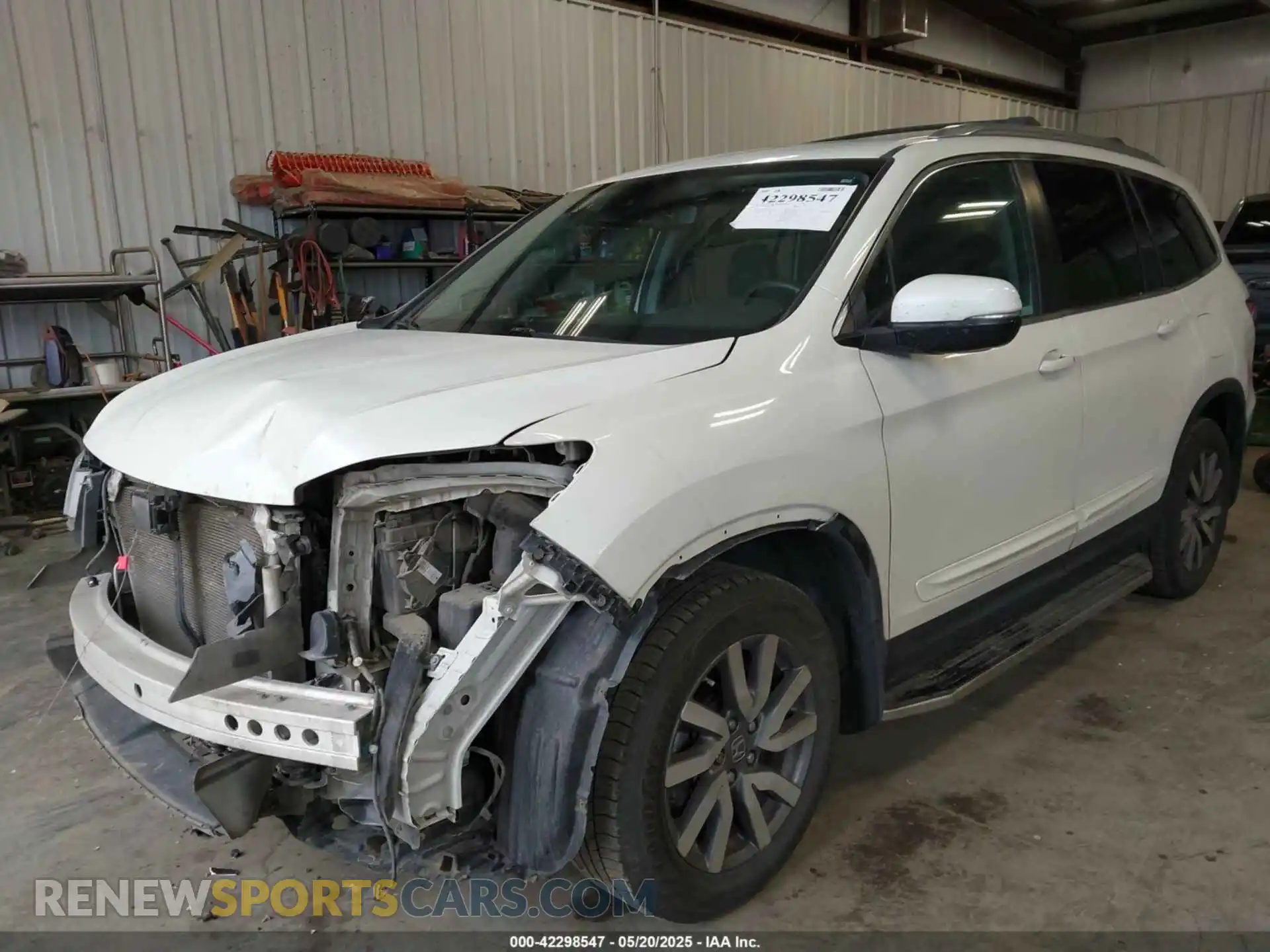 2 Photograph of a damaged car 5FNYF6H54KB043295 HONDA PILOT 2019