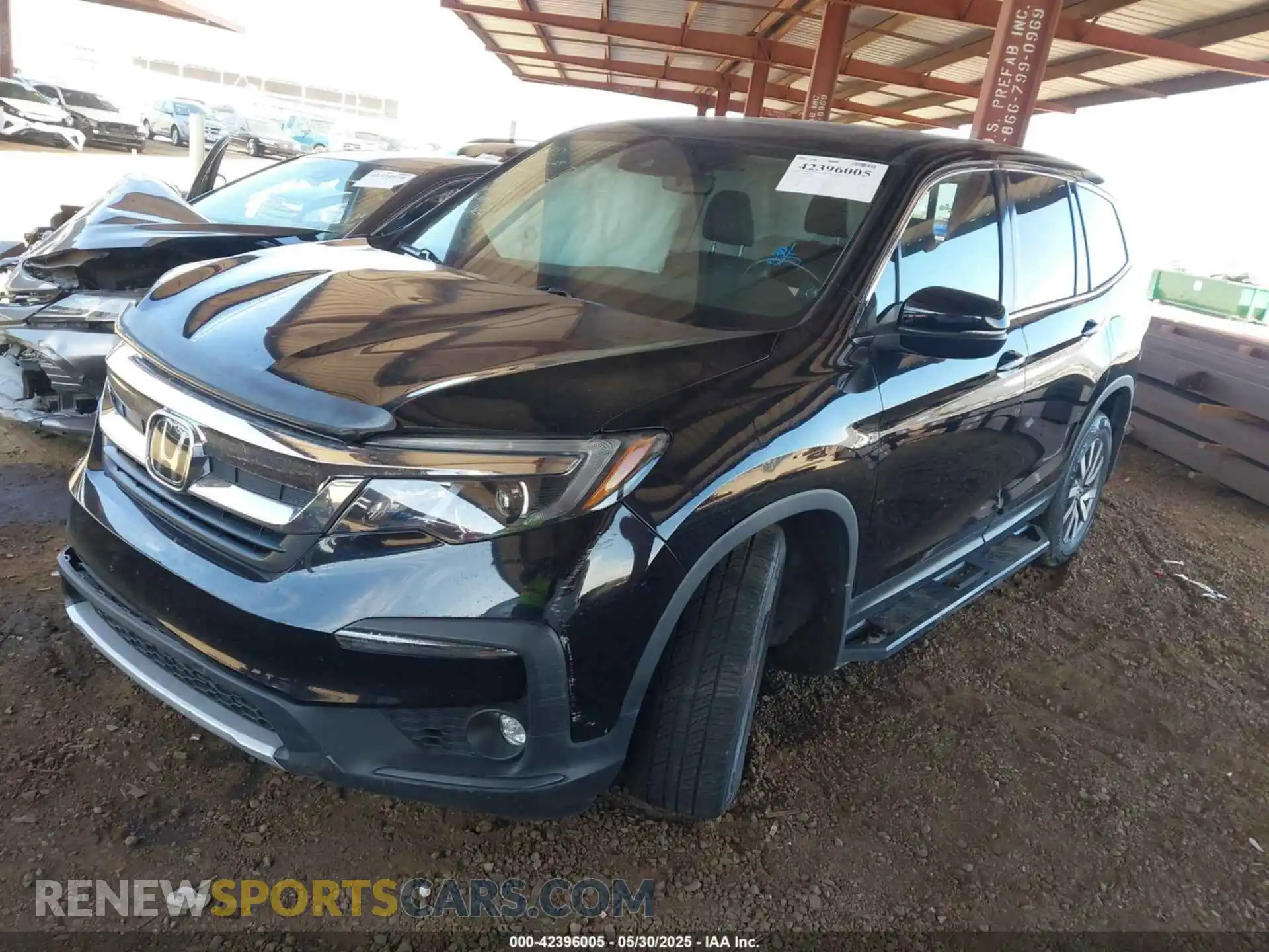 2 Photograph of a damaged car 5FNYF6H54KB084820 HONDA PILOT 2019