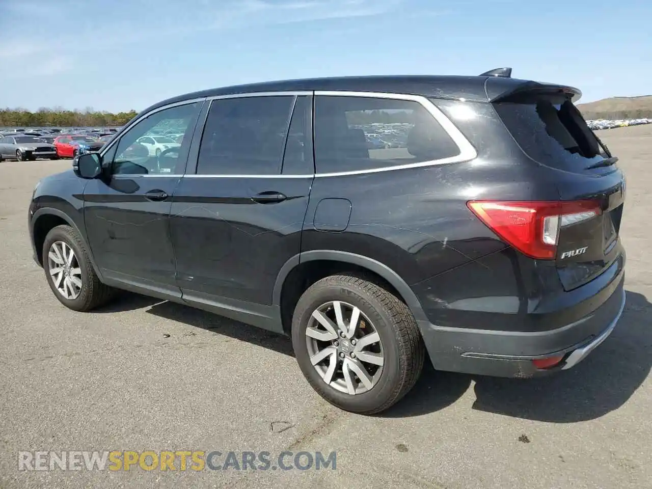 2 Photograph of a damaged car 5FNYF6H54KB100966 HONDA PILOT 2019