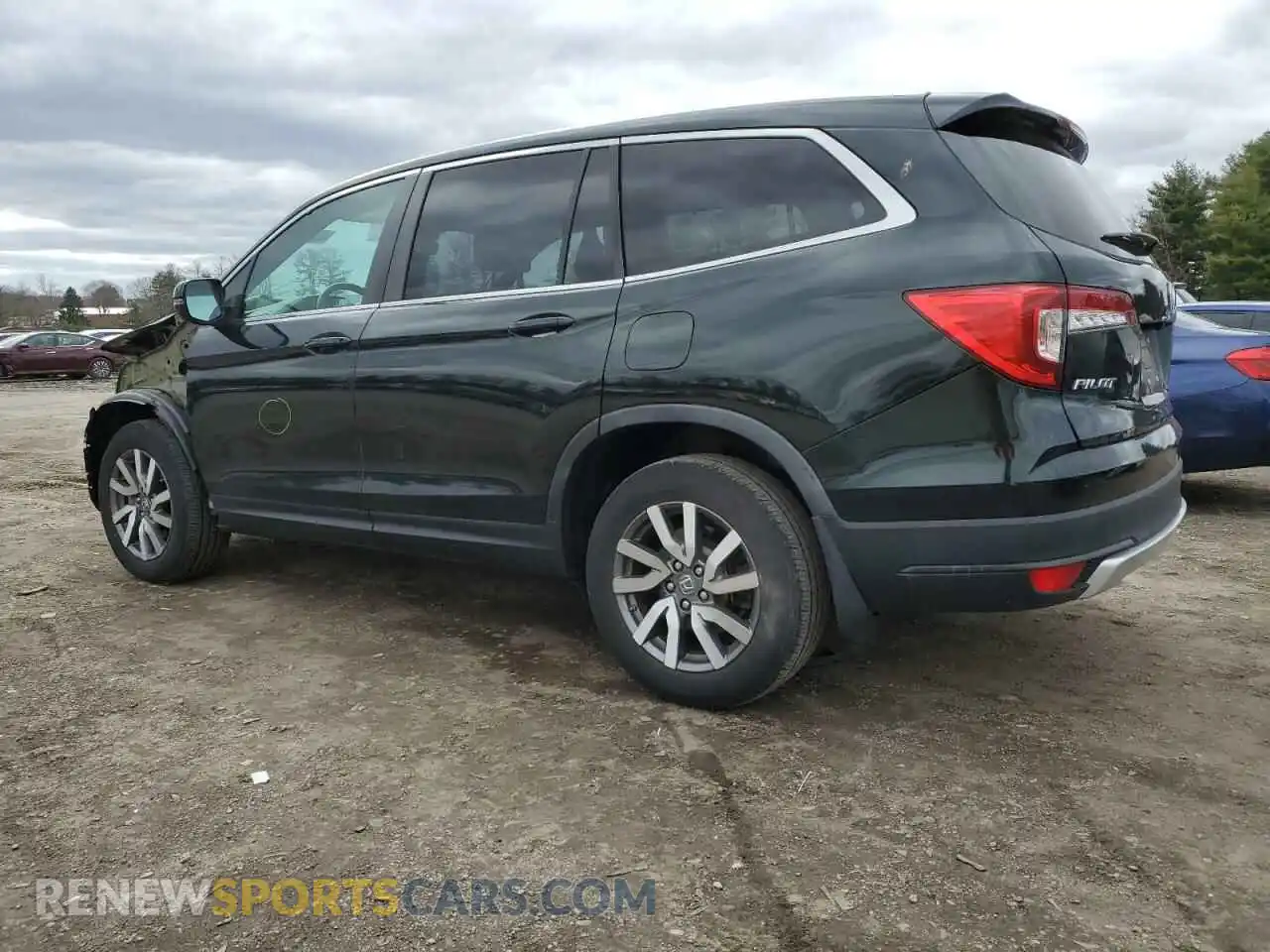 2 Photograph of a damaged car 5FNYF6H55KB018938 HONDA PILOT 2019