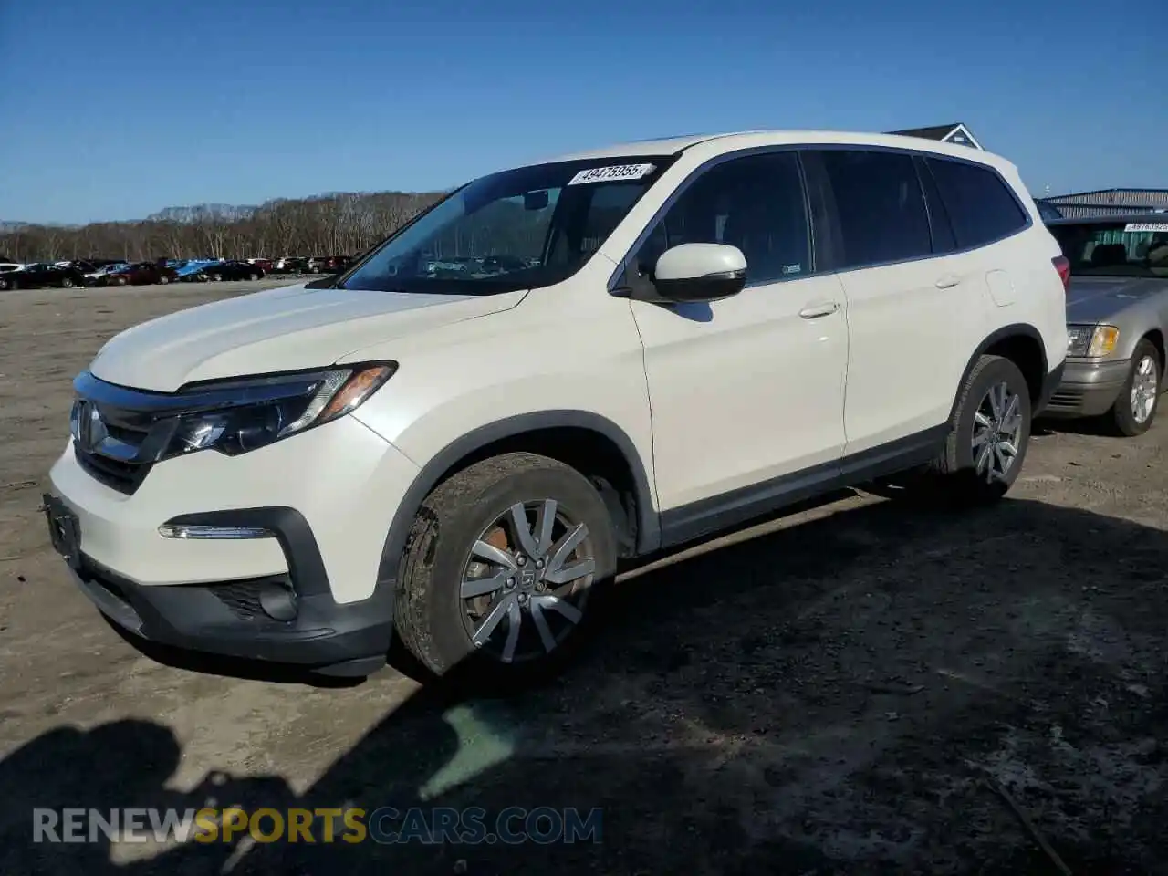 1 Photograph of a damaged car 5FNYF6H57KB061032 HONDA PILOT 2019