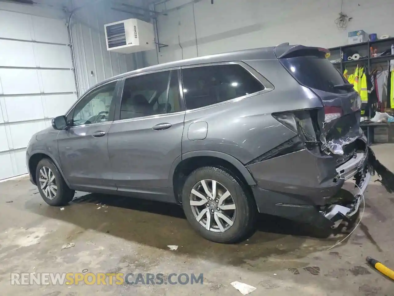 2 Photograph of a damaged car 5FNYF6H58KB023504 HONDA PILOT 2019