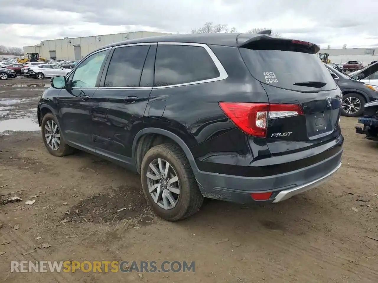2 Photograph of a damaged car 5FNYF6H58KB057524 HONDA PILOT 2019