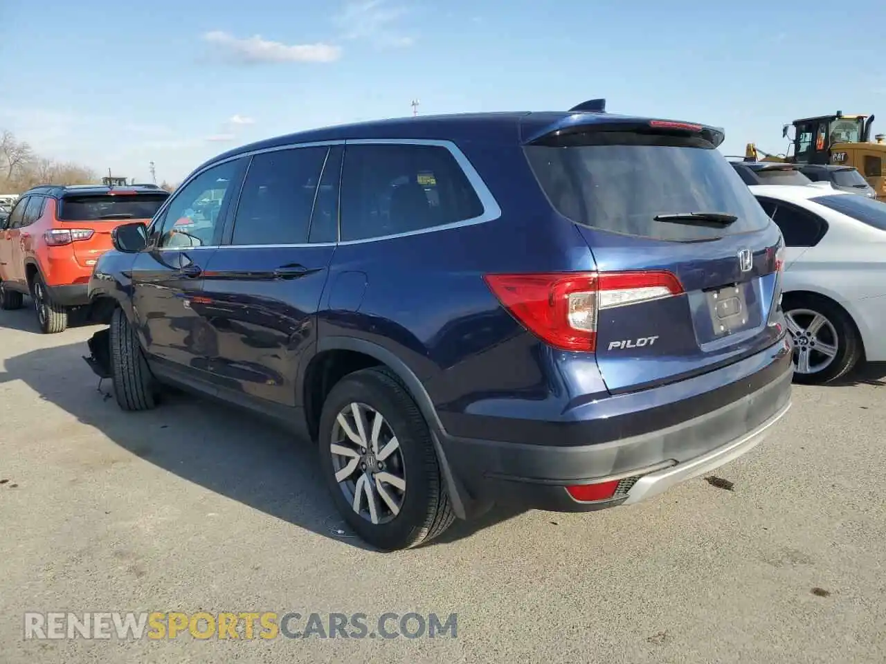 2 Photograph of a damaged car 5FNYF6H59KB012673 HONDA PILOT 2019