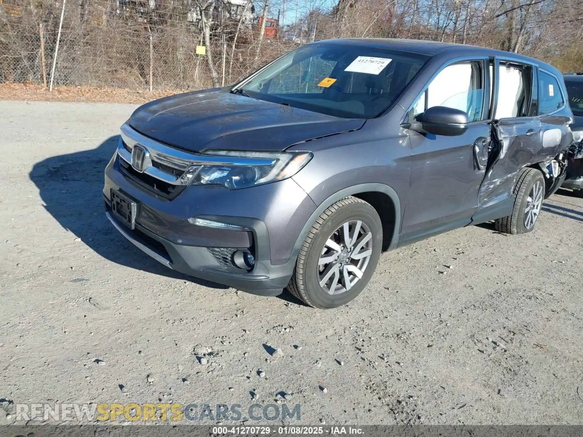 2 Photograph of a damaged car 5FNYF6H5XKB051708 HONDA PILOT 2019