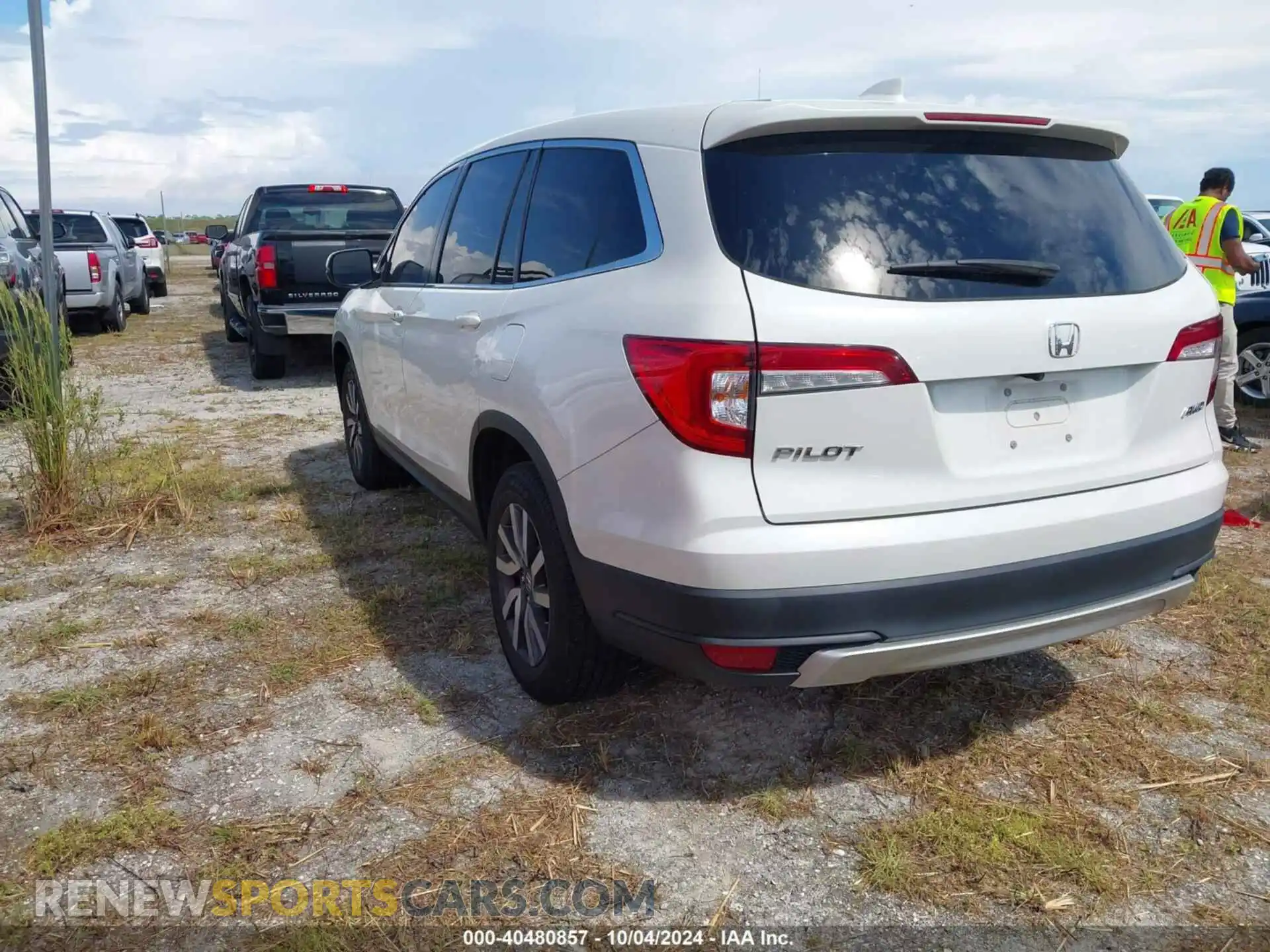 3 Photograph of a damaged car 5FNYF6H5XKB064328 HONDA PILOT 2019