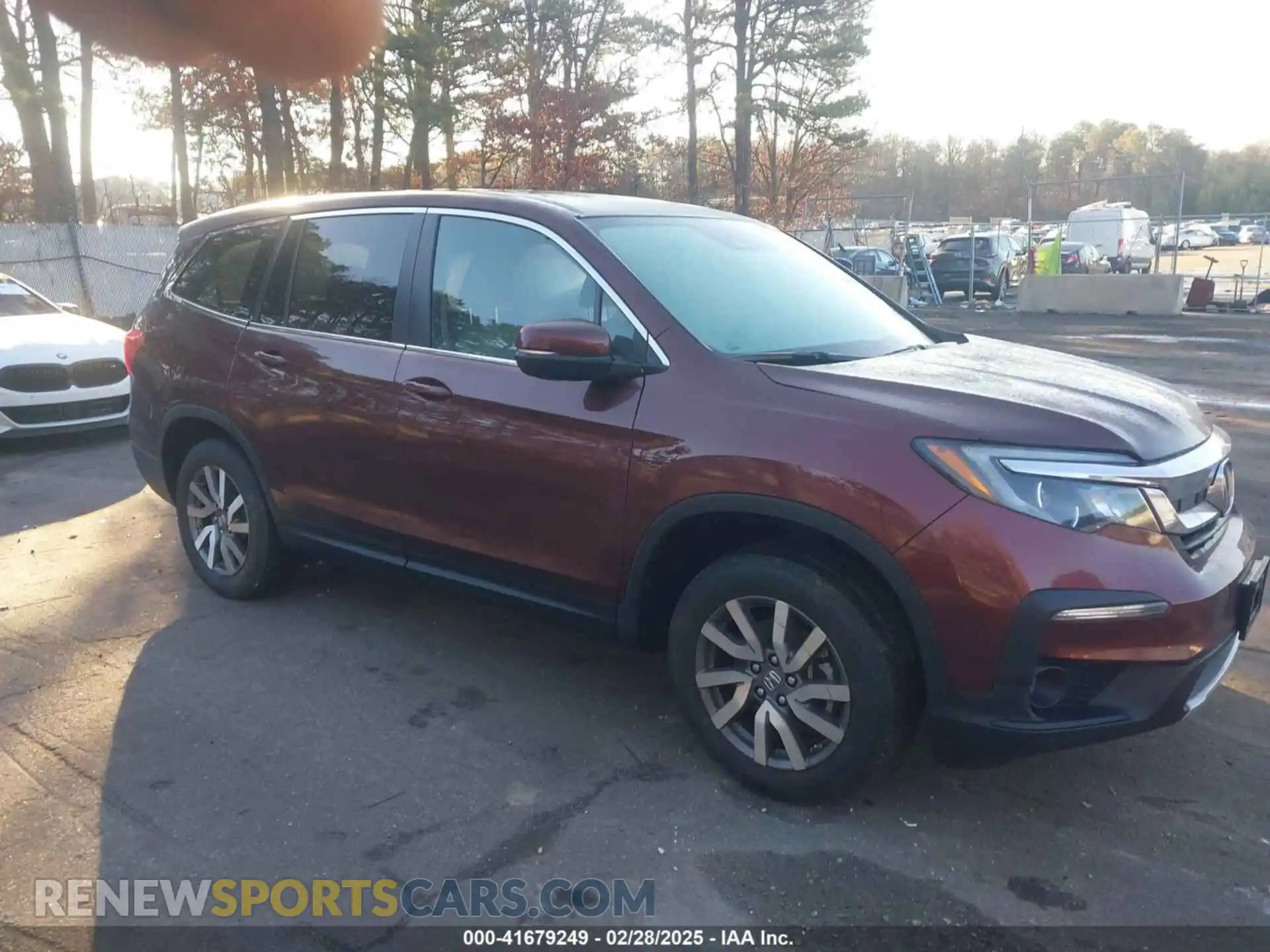 1 Photograph of a damaged car 5FNYF6H5XKB077290 HONDA PILOT 2019