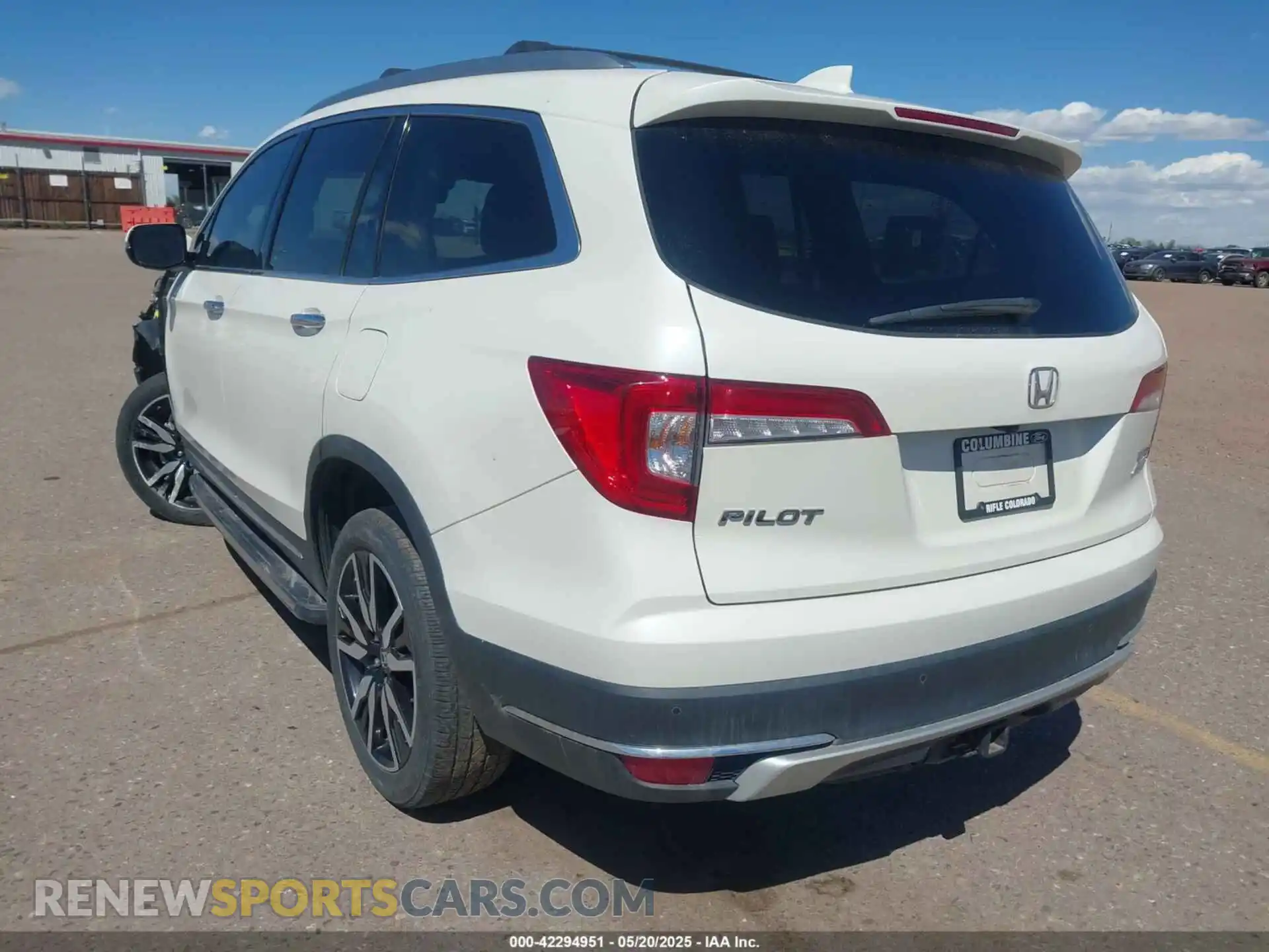 3 fotografías del automóvil dañado 5FNYF6H63KB046486 HONDA PILOT 2019