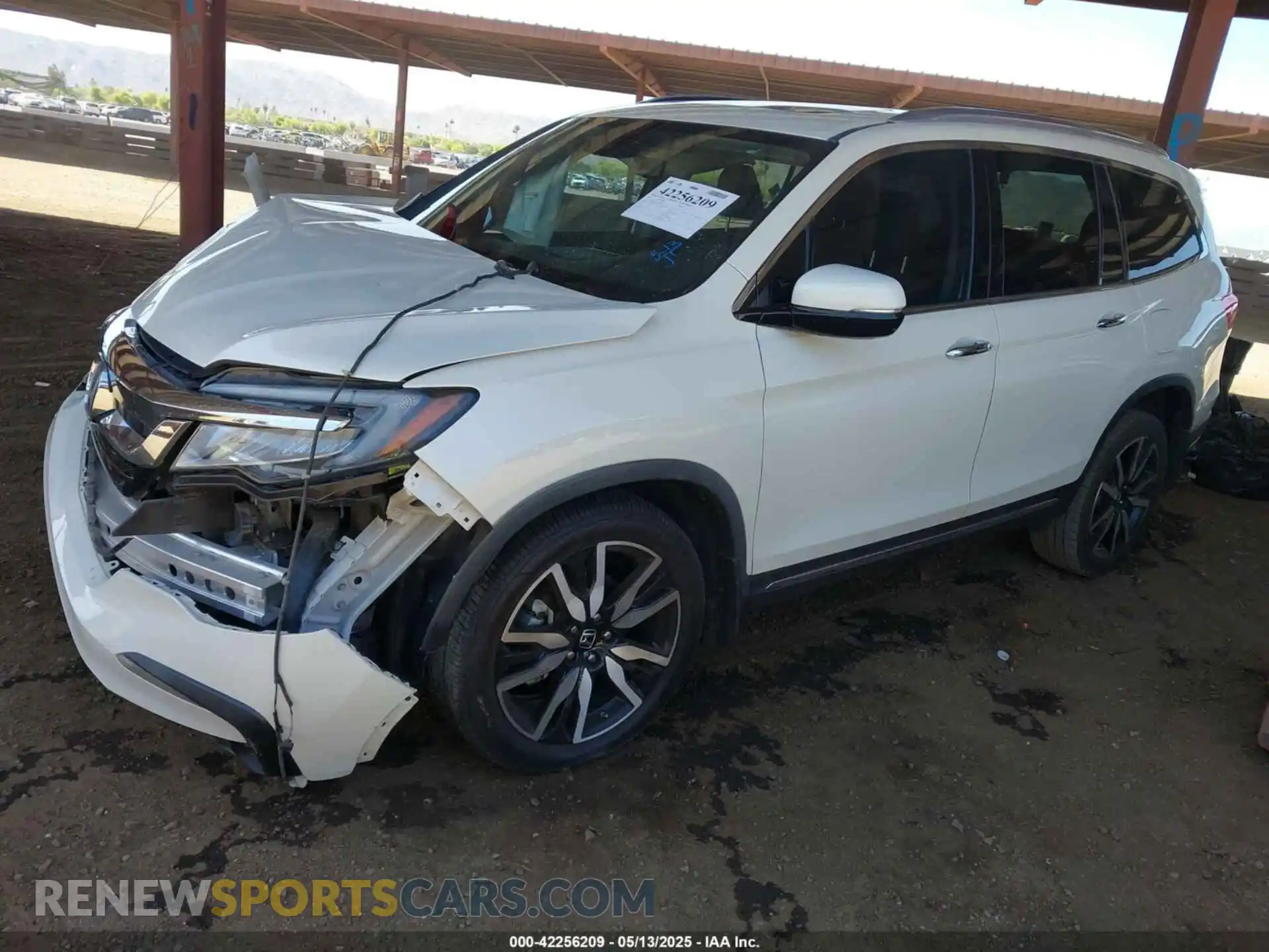 2 fotografías del automóvil dañado 5FNYF6H63KB074028 HONDA PILOT 2019