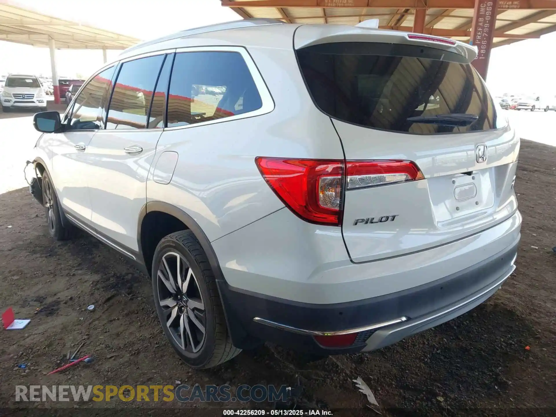3 fotografías del automóvil dañado 5FNYF6H63KB074028 HONDA PILOT 2019