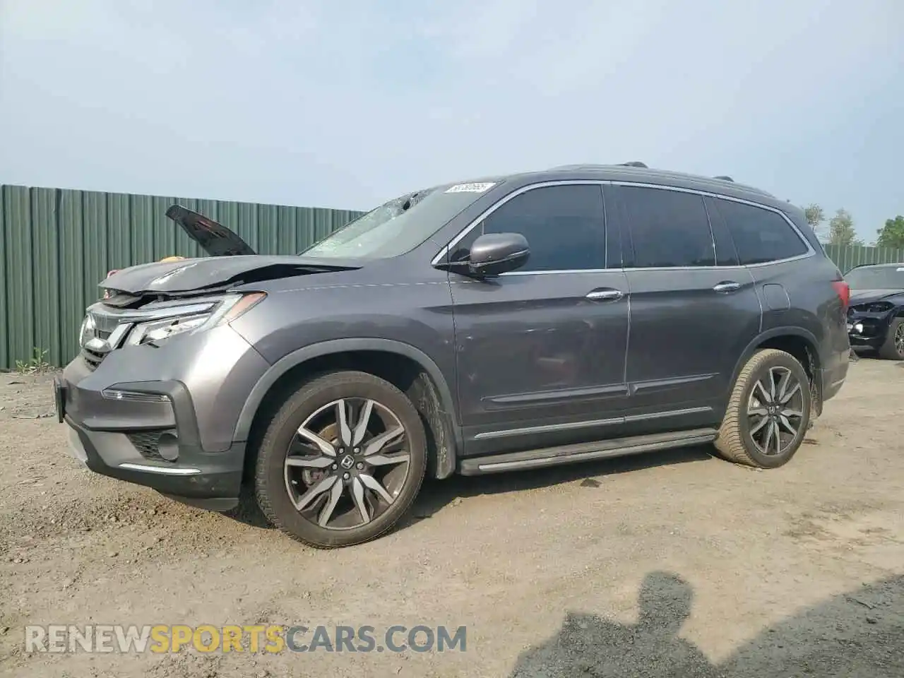 1 Photograph of a damaged car 5FNYF6H91KB016882 HONDA PILOT 2019