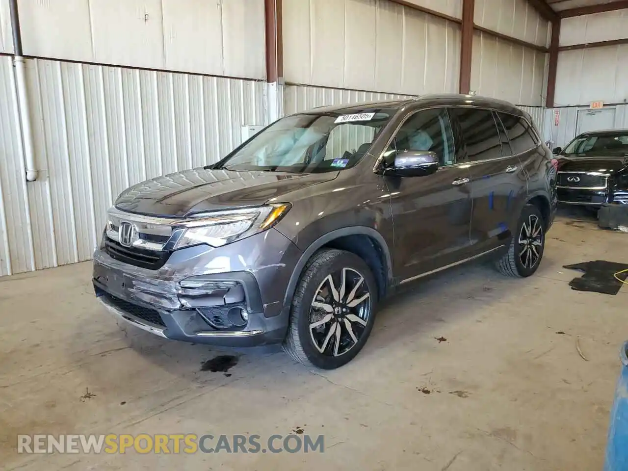 1 Photograph of a damaged car 5FNYF6H93KB094547 HONDA PILOT 2019
