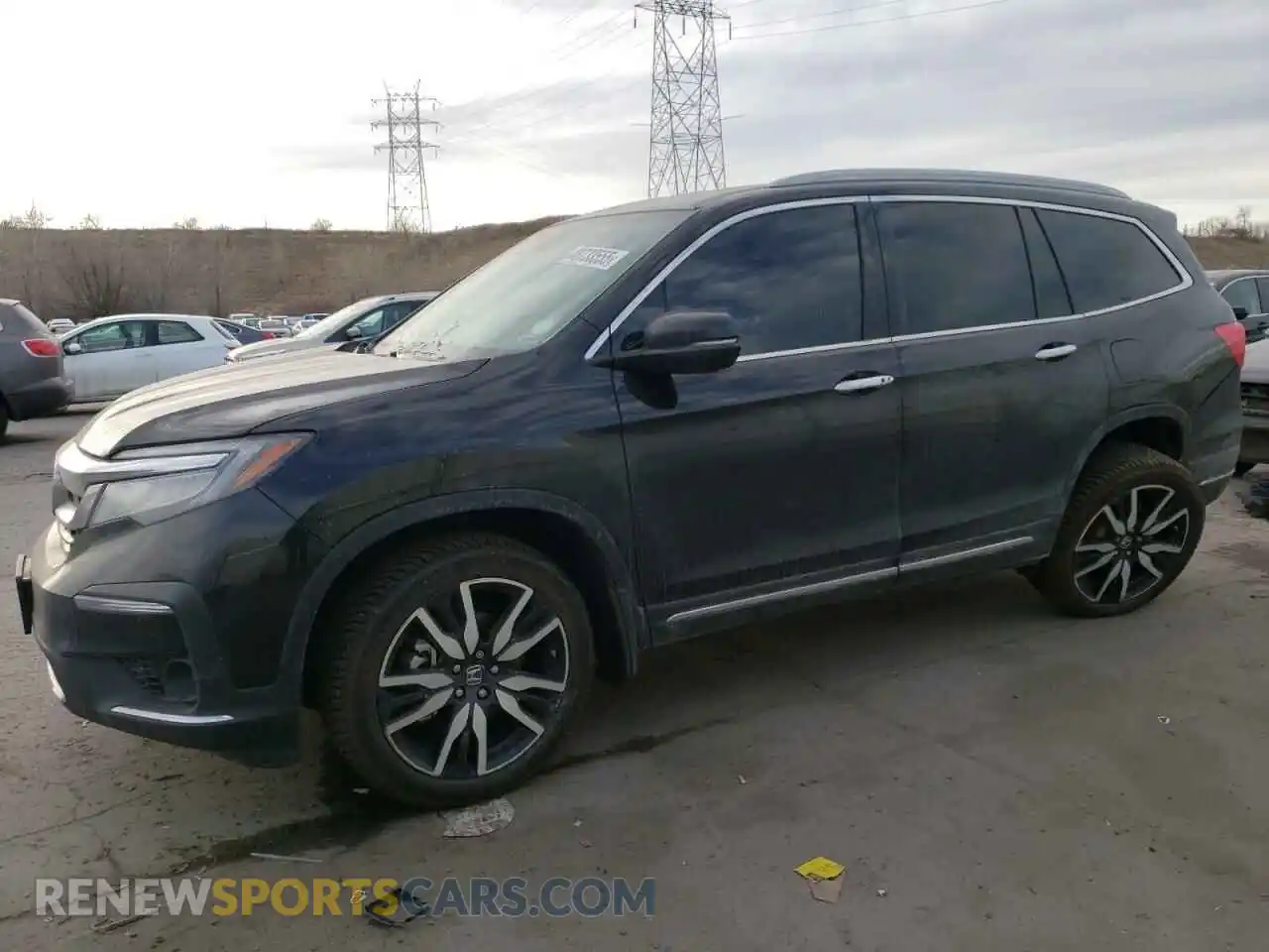 1 Photograph of a damaged car 5FNYF6H94KB024152 HONDA PILOT 2019