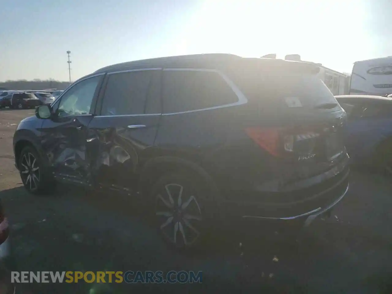 2 Photograph of a damaged car 5FNYF6H97KB011458 HONDA PILOT 2019