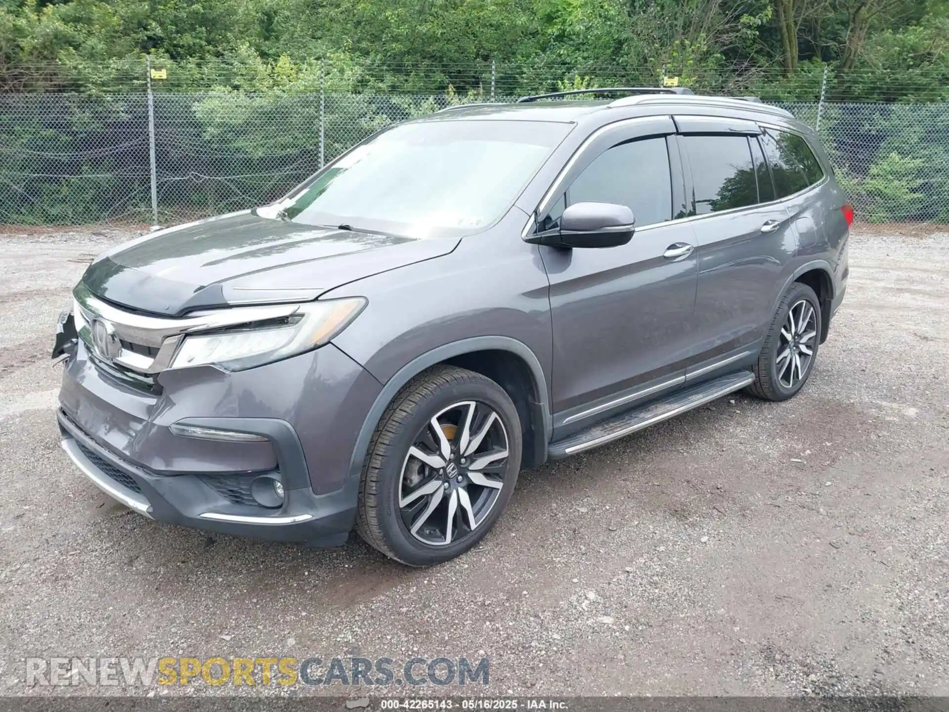 2 Photograph of a damaged car 5FNYF6H97KB013002 HONDA PILOT 2019