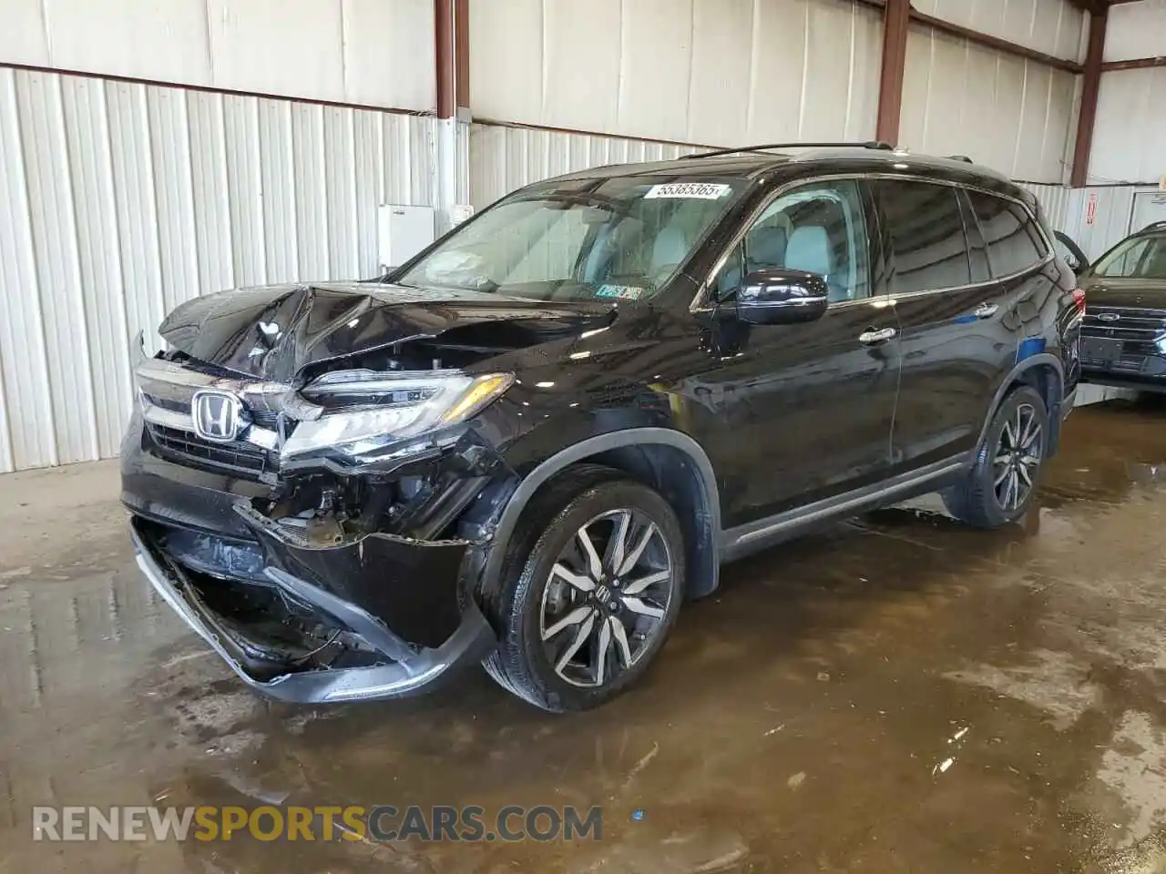 1 Photograph of a damaged car 5FNYF6H98KB033033 HONDA PILOT 2019
