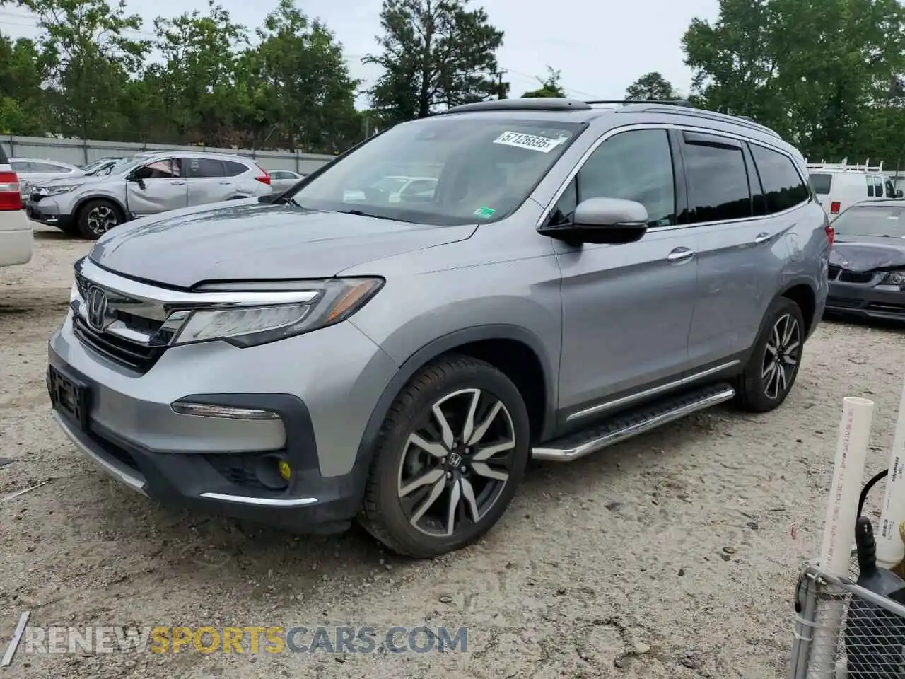 1 Photograph of a damaged car 5FNYF6H9XKB059410 HONDA PILOT 2019