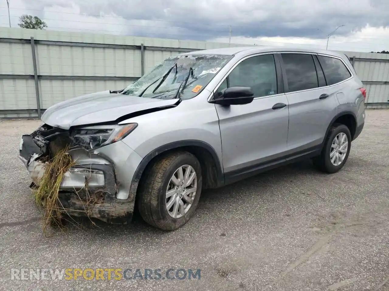1 Photograph of a damaged car 5FNYF5H12LB021045 HONDA PILOT 2020