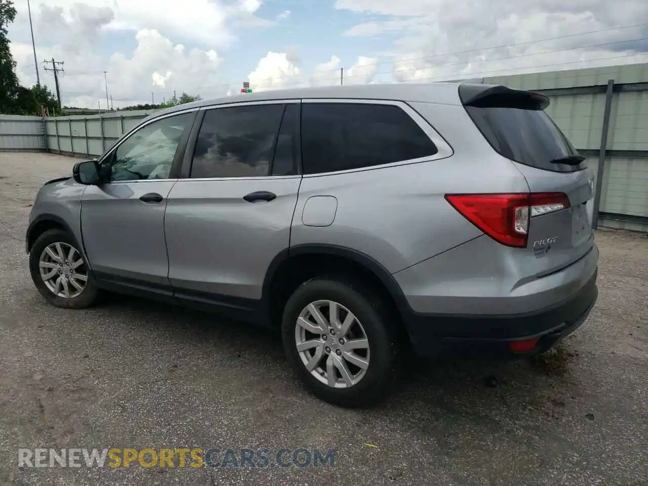 2 Photograph of a damaged car 5FNYF5H12LB021045 HONDA PILOT 2020