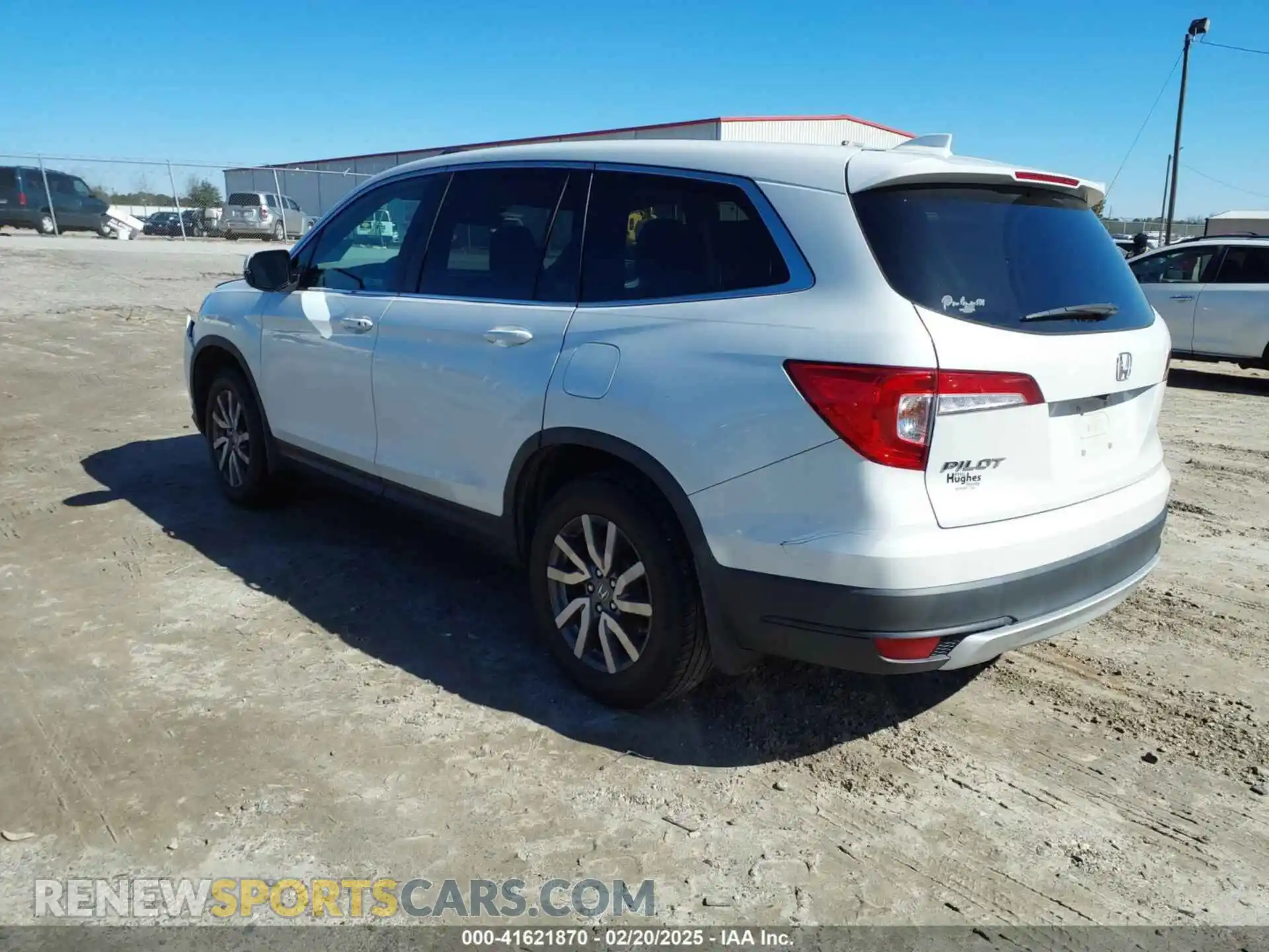 3 fotografías del automóvil dañado 5FNYF5H53LB003768 HONDA PILOT 2020