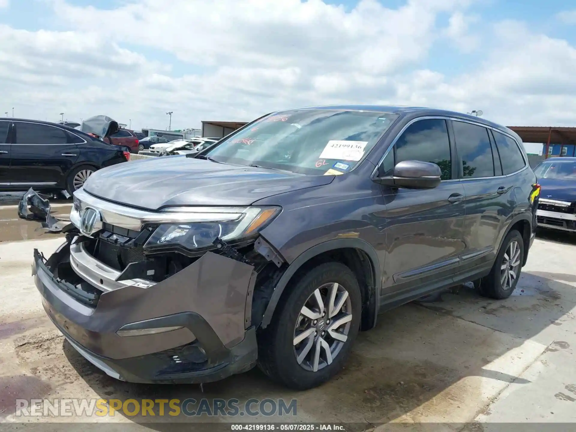 2 Photograph of a damaged car 5FNYF5H54LB020224 HONDA PILOT 2020