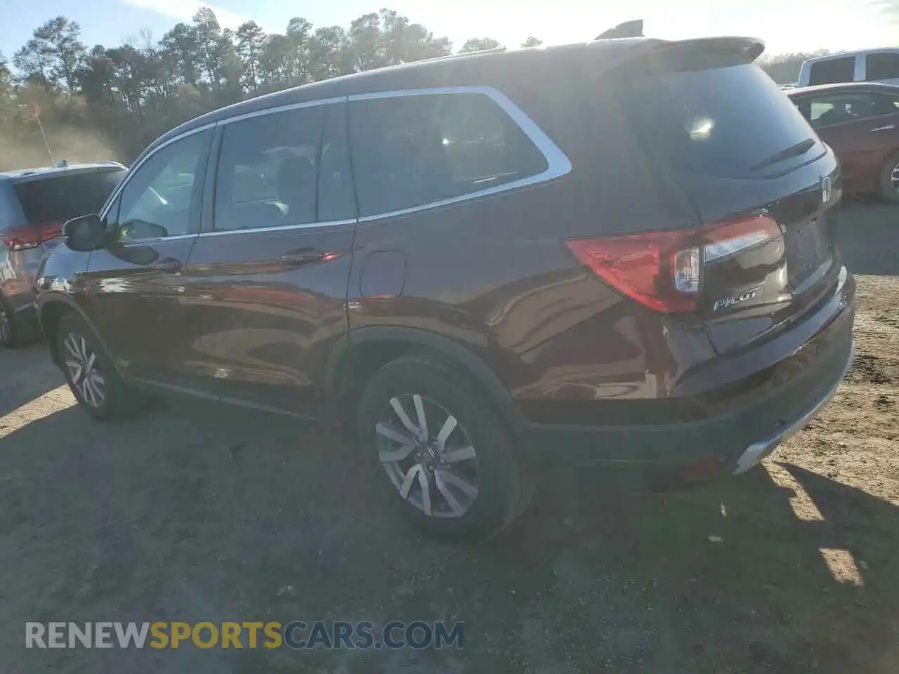 2 Photograph of a damaged car 5FNYF5H58LB012059 HONDA PILOT 2020