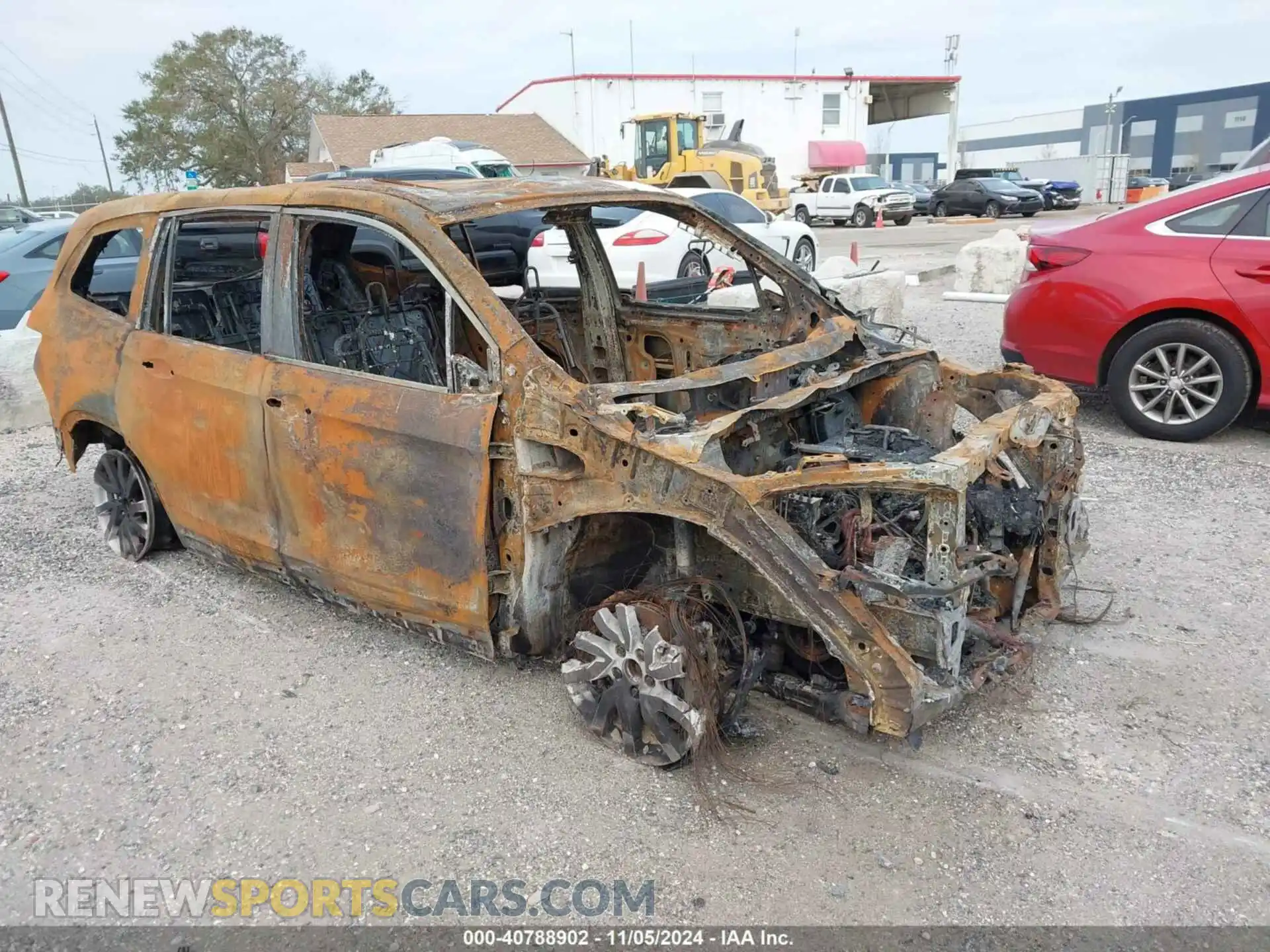 1 Photograph of a damaged car 5FNYF5H58LB017343 HONDA PILOT 2020