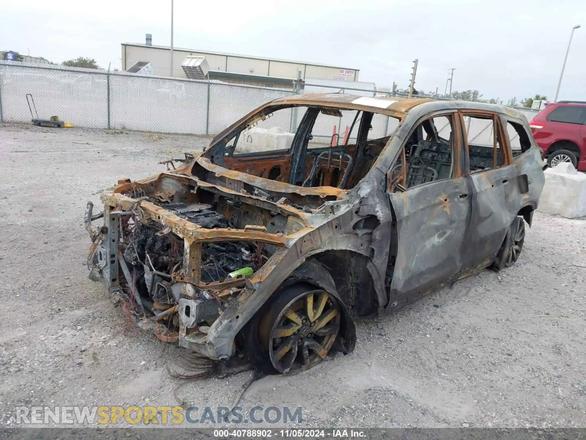 2 Photograph of a damaged car 5FNYF5H58LB017343 HONDA PILOT 2020
