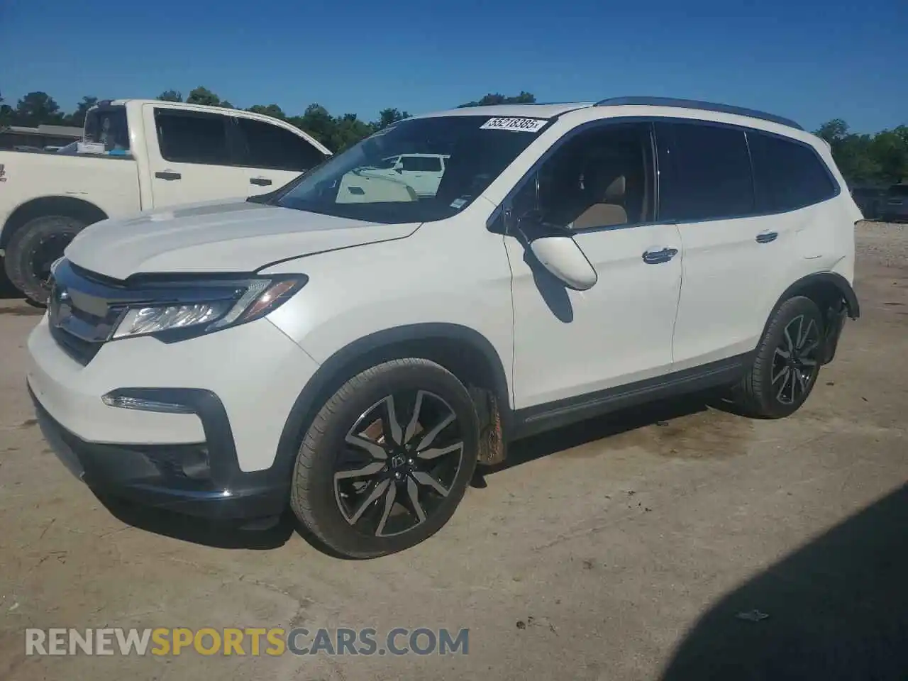 1 Фотография поврежденного автомобиля 5FNYF5H92LB017289 HONDA PILOT 2020