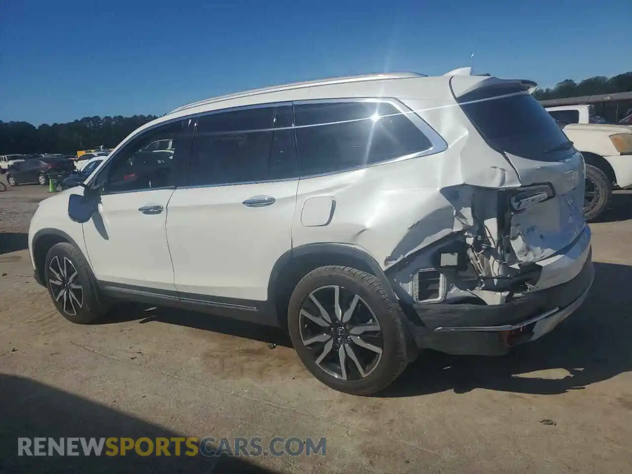 2 Фотография поврежденного автомобиля 5FNYF5H92LB017289 HONDA PILOT 2020