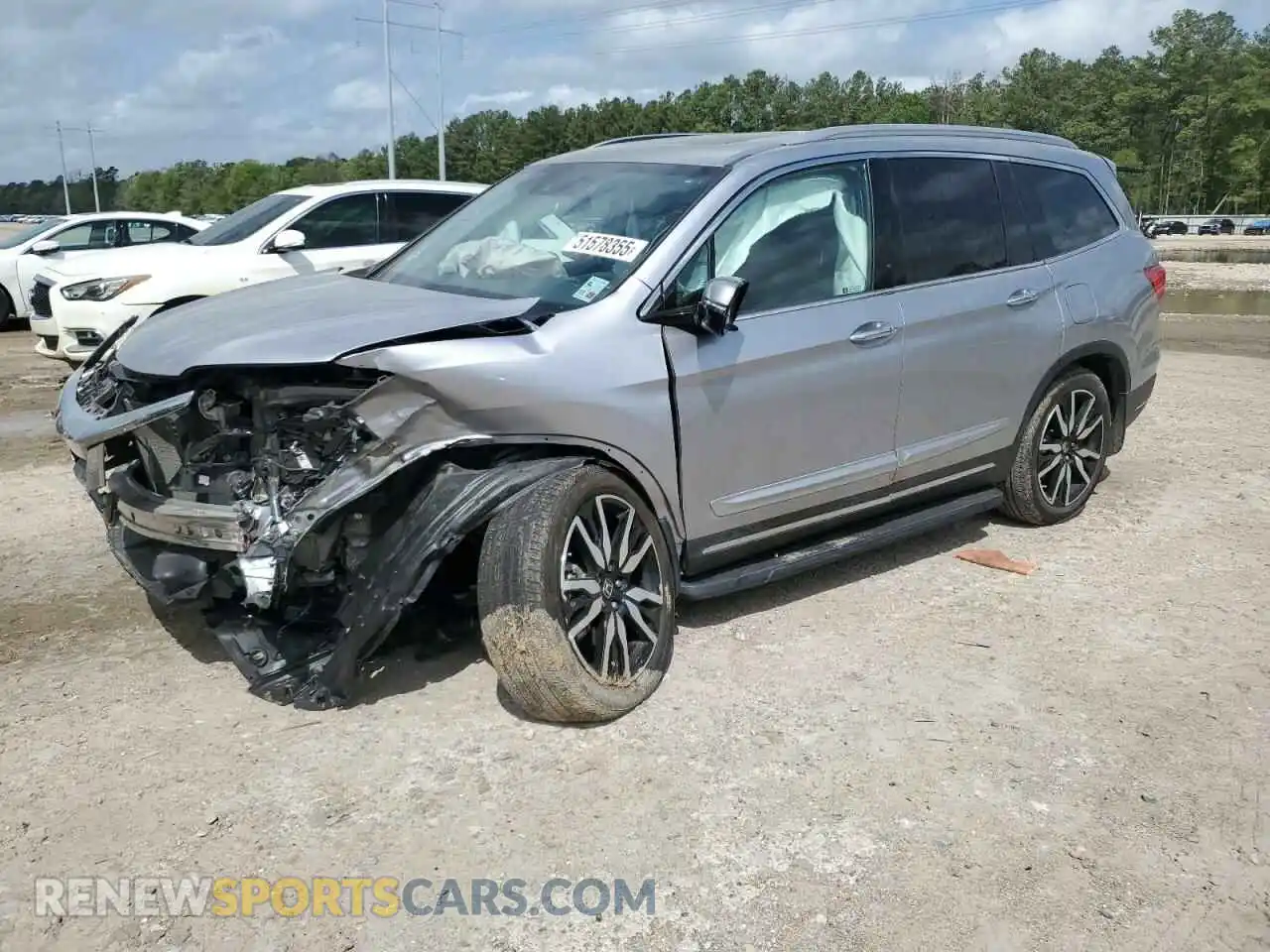 1 Photograph of a damaged car 5FNYF5H92LB024081 HONDA PILOT 2020