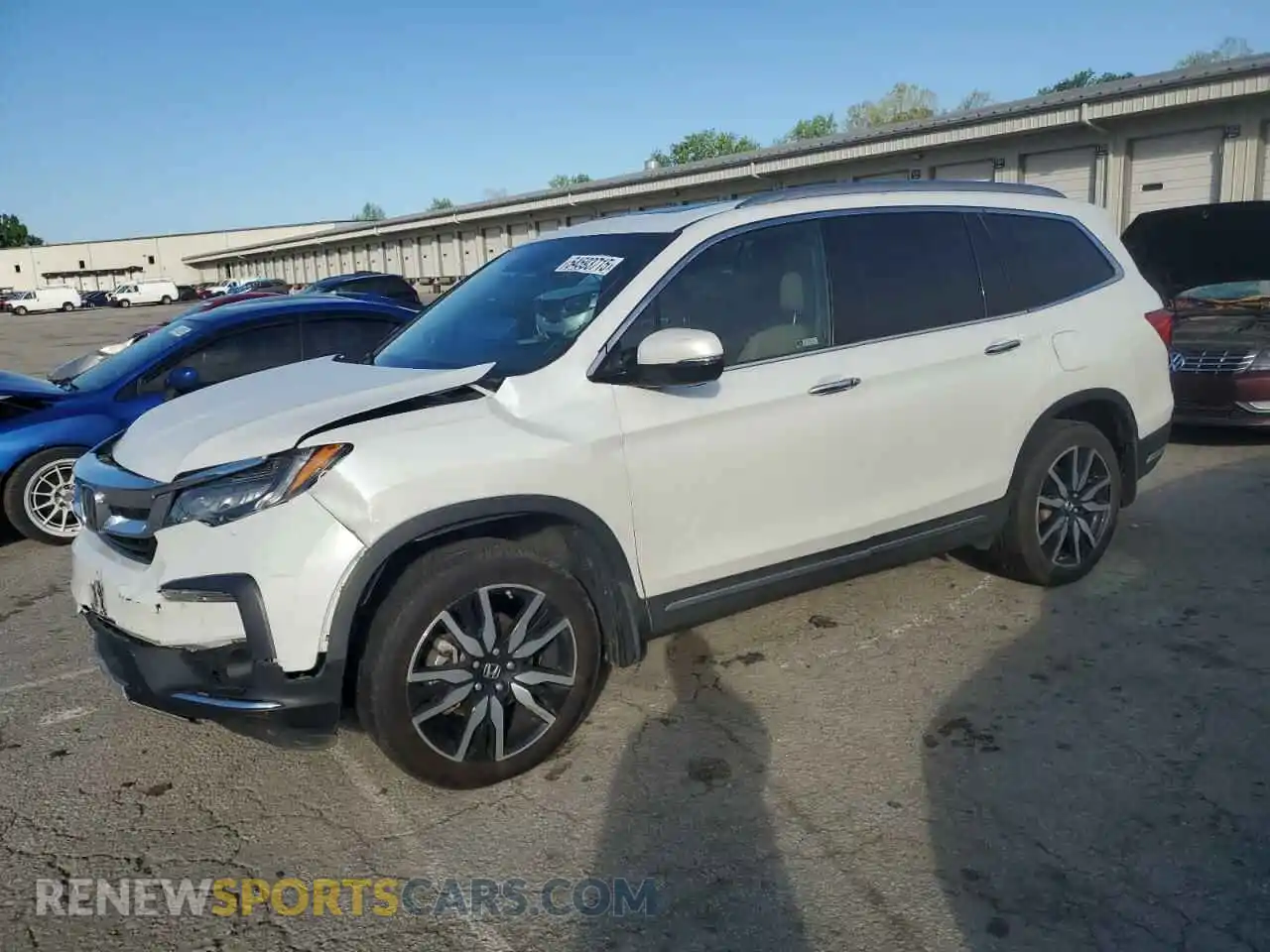 1 Photograph of a damaged car 5FNYF6H01LB047889 HONDA PILOT 2020