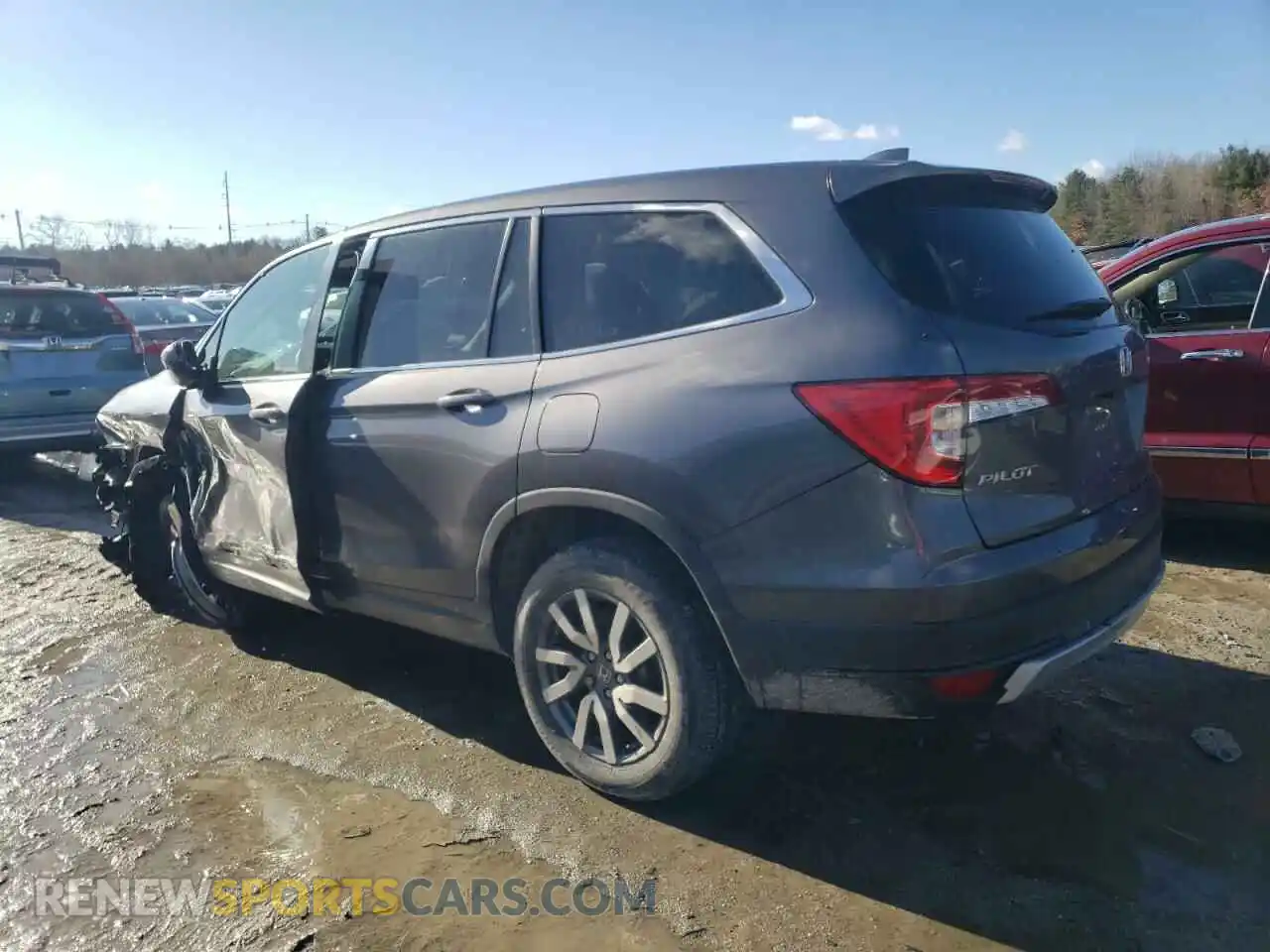 2 Photograph of a damaged car 5FNYF6H30LB065522 HONDA PILOT 2020