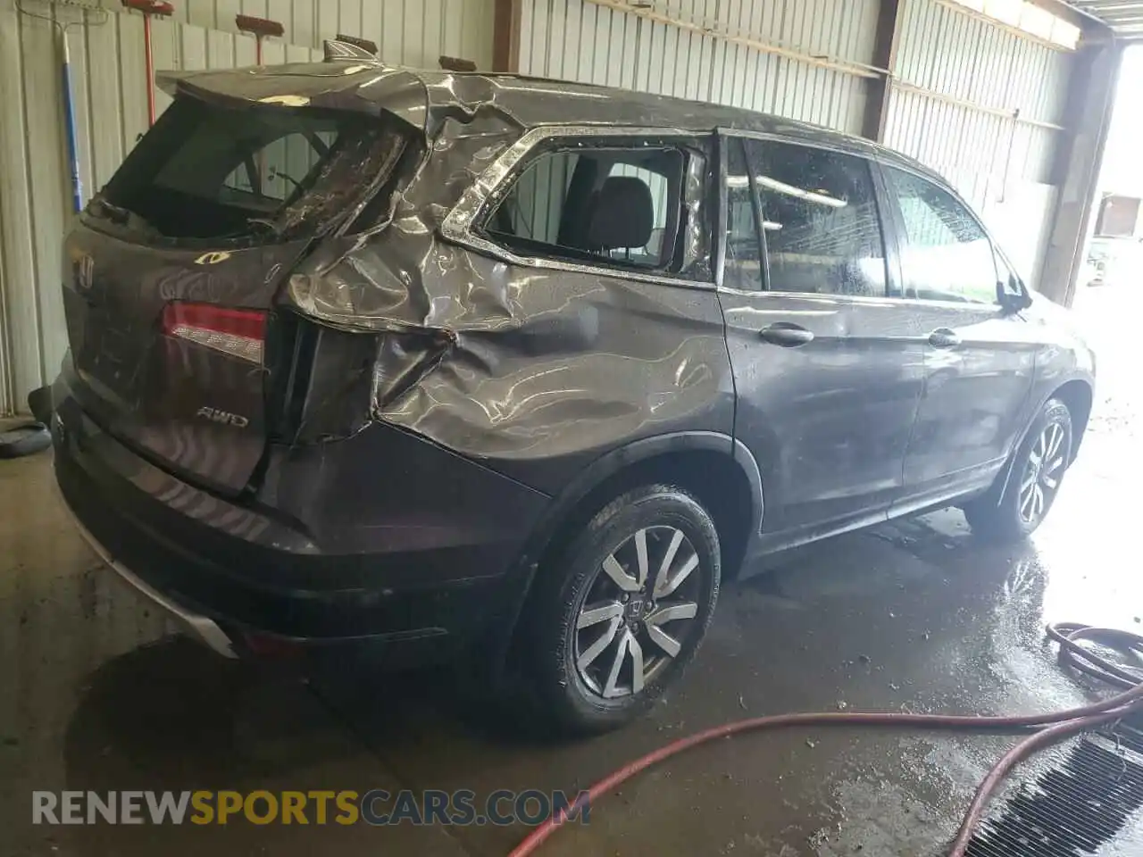 3 Фотография поврежденного автомобиля 5FNYF6H3XLB067150 HONDA PILOT 2020