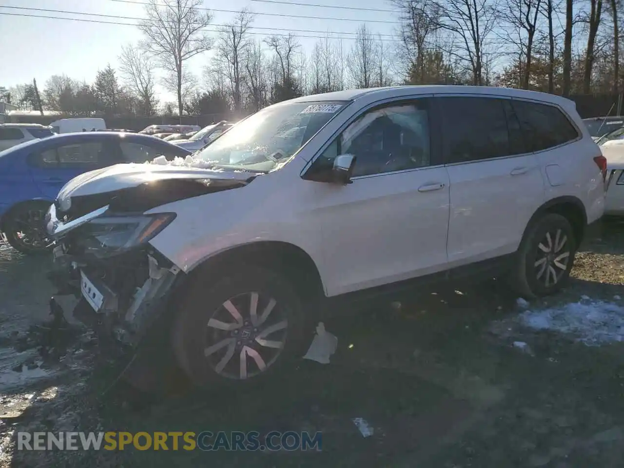 1 Photograph of a damaged car 5FNYF6H51LB013723 HONDA PILOT 2020
