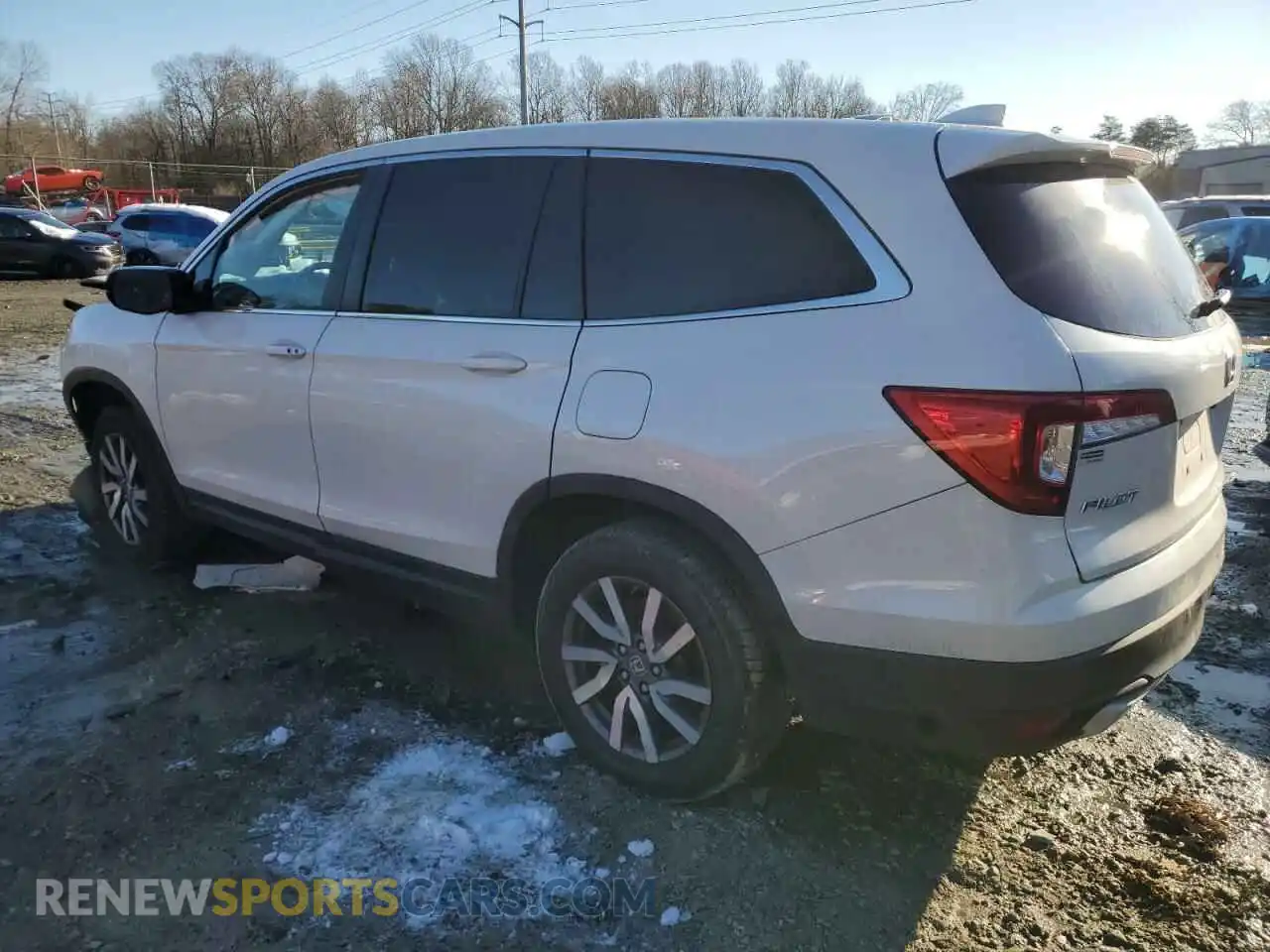 2 Photograph of a damaged car 5FNYF6H51LB013723 HONDA PILOT 2020