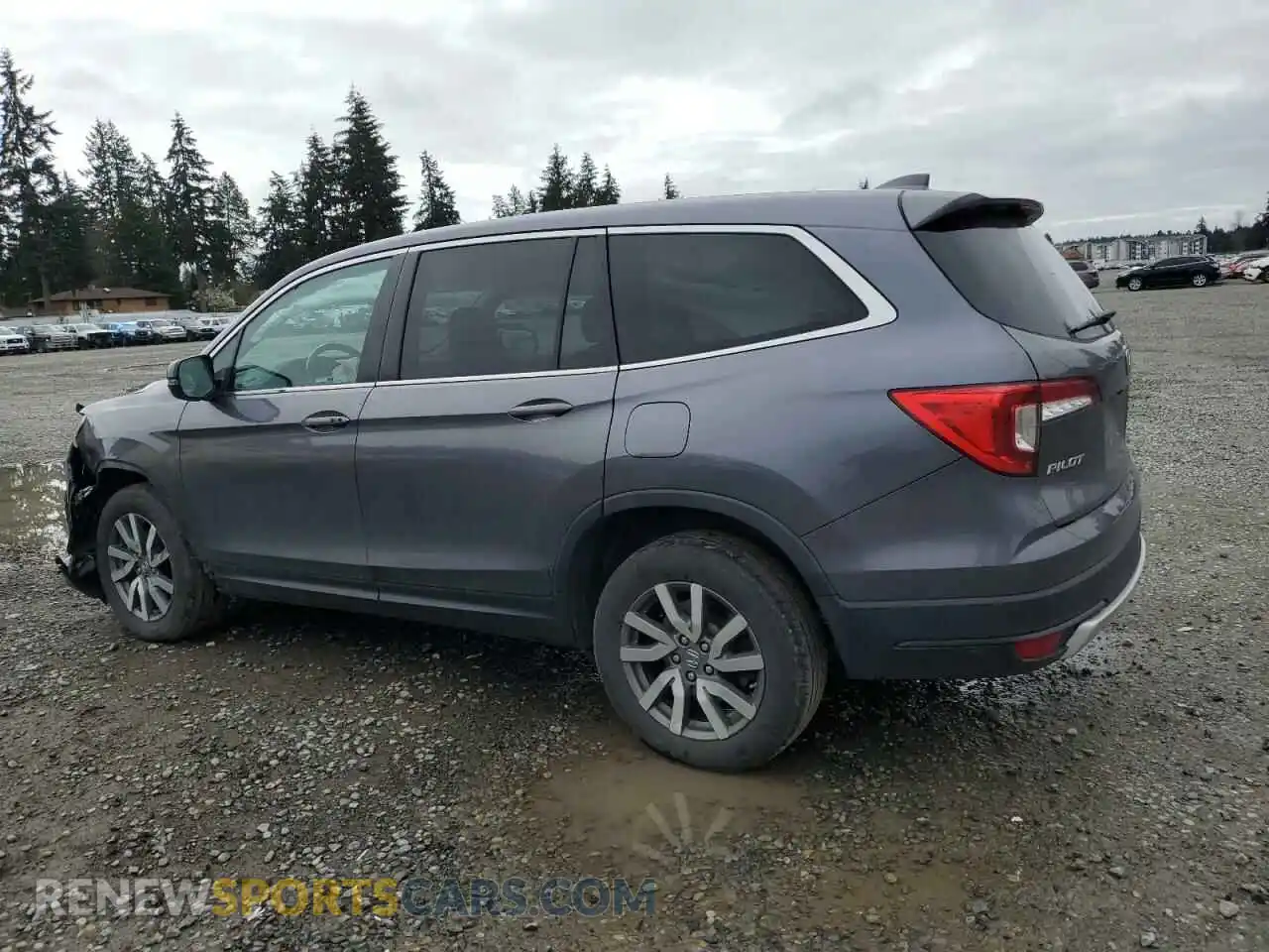 2 Photograph of a damaged car 5FNYF6H51LB026780 HONDA PILOT 2020