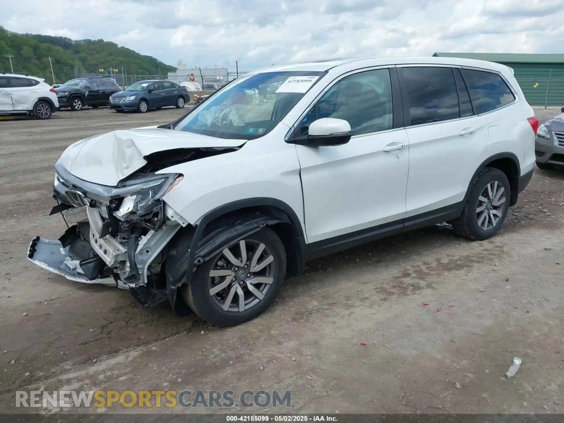 2 Photograph of a damaged car 5FNYF6H51LB066728 HONDA PILOT 2020