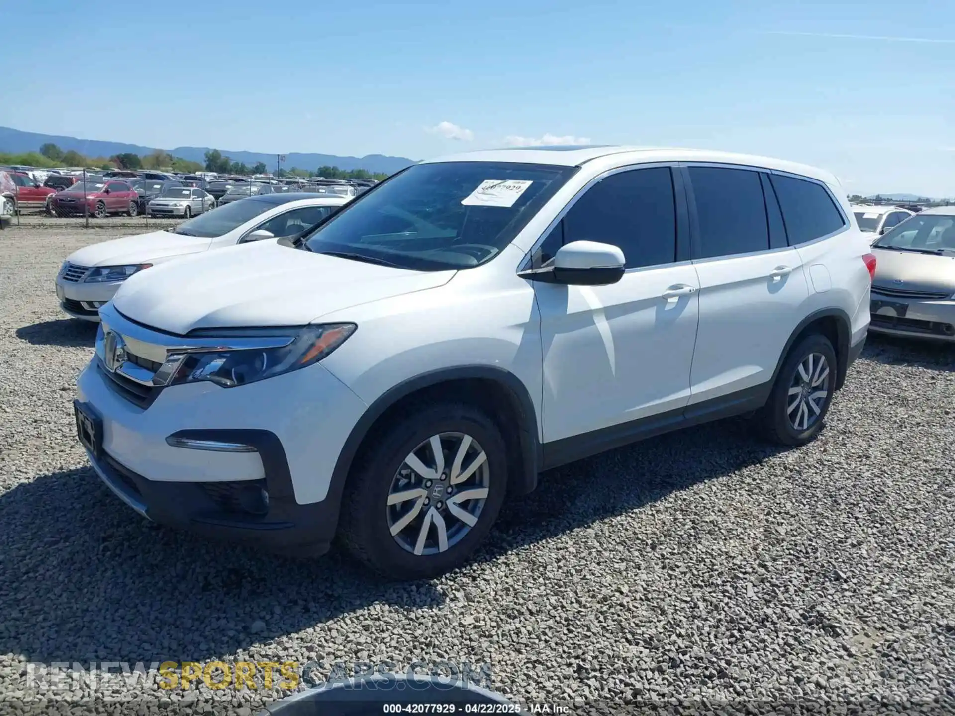 2 Photograph of a damaged car 5FNYF6H53LB028370 HONDA PILOT 2020