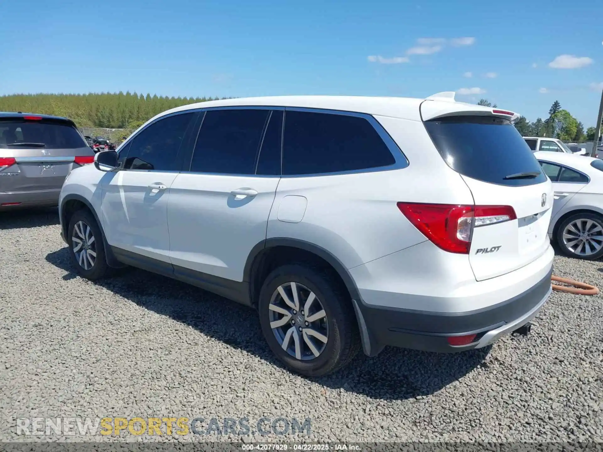 3 Photograph of a damaged car 5FNYF6H53LB028370 HONDA PILOT 2020