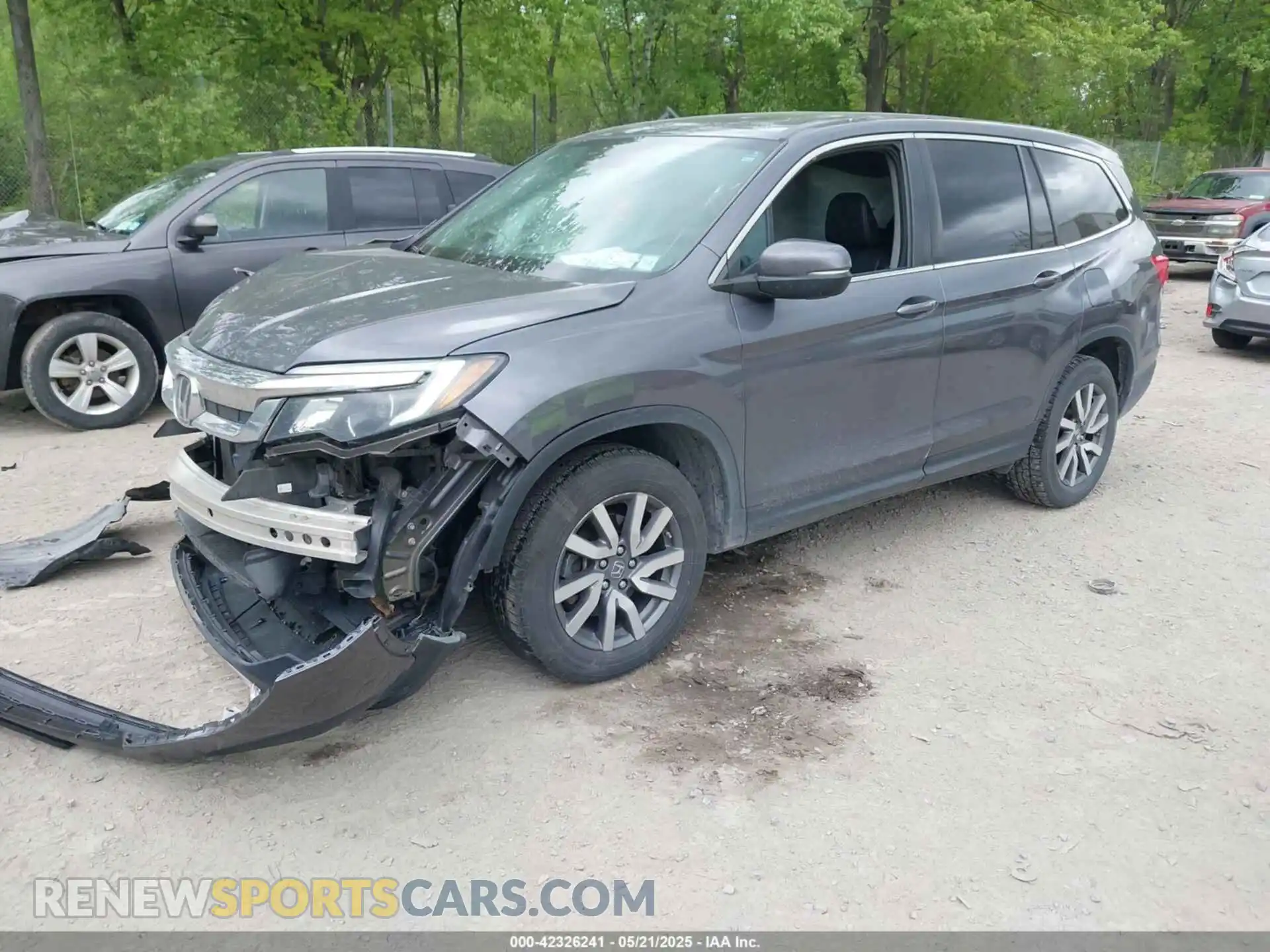 2 Photograph of a damaged car 5FNYF6H56LB044126 HONDA PILOT 2020