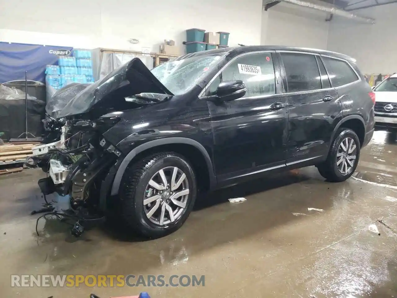 1 Photograph of a damaged car 5FNYF6H57LB064580 HONDA PILOT 2020