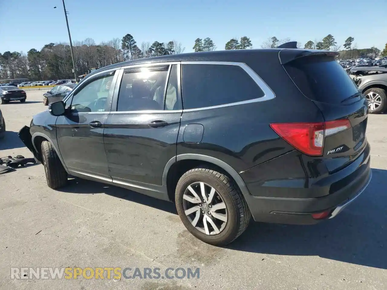2 Photograph of a damaged car 5FNYF6H59LB035050 HONDA PILOT 2020