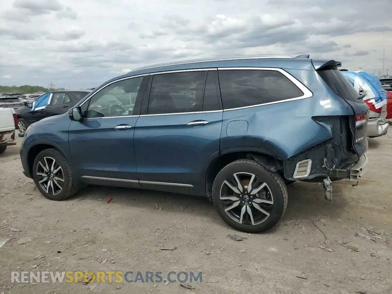 2 Photograph of a damaged car 5FNYF6H64LB022022 HONDA PILOT 2020