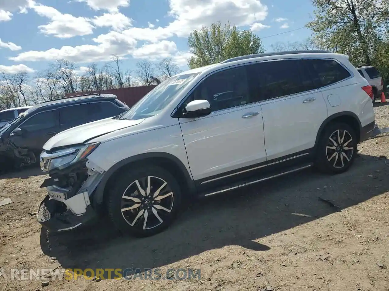 1 Photograph of a damaged car 5FNYF6H6XLB030741 HONDA PILOT 2020