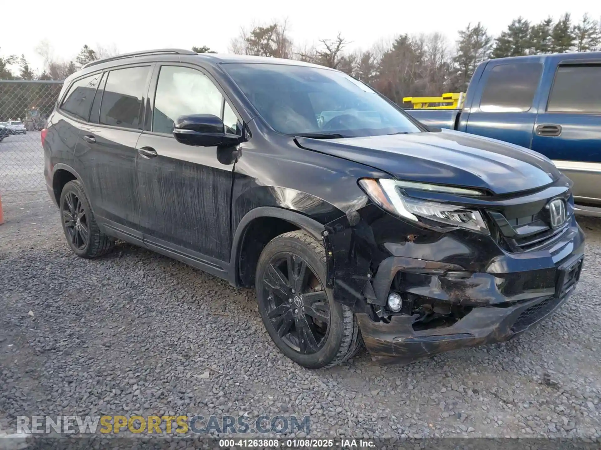 1 Photograph of a damaged car 5FNYF6H76LB033189 HONDA PILOT 2020