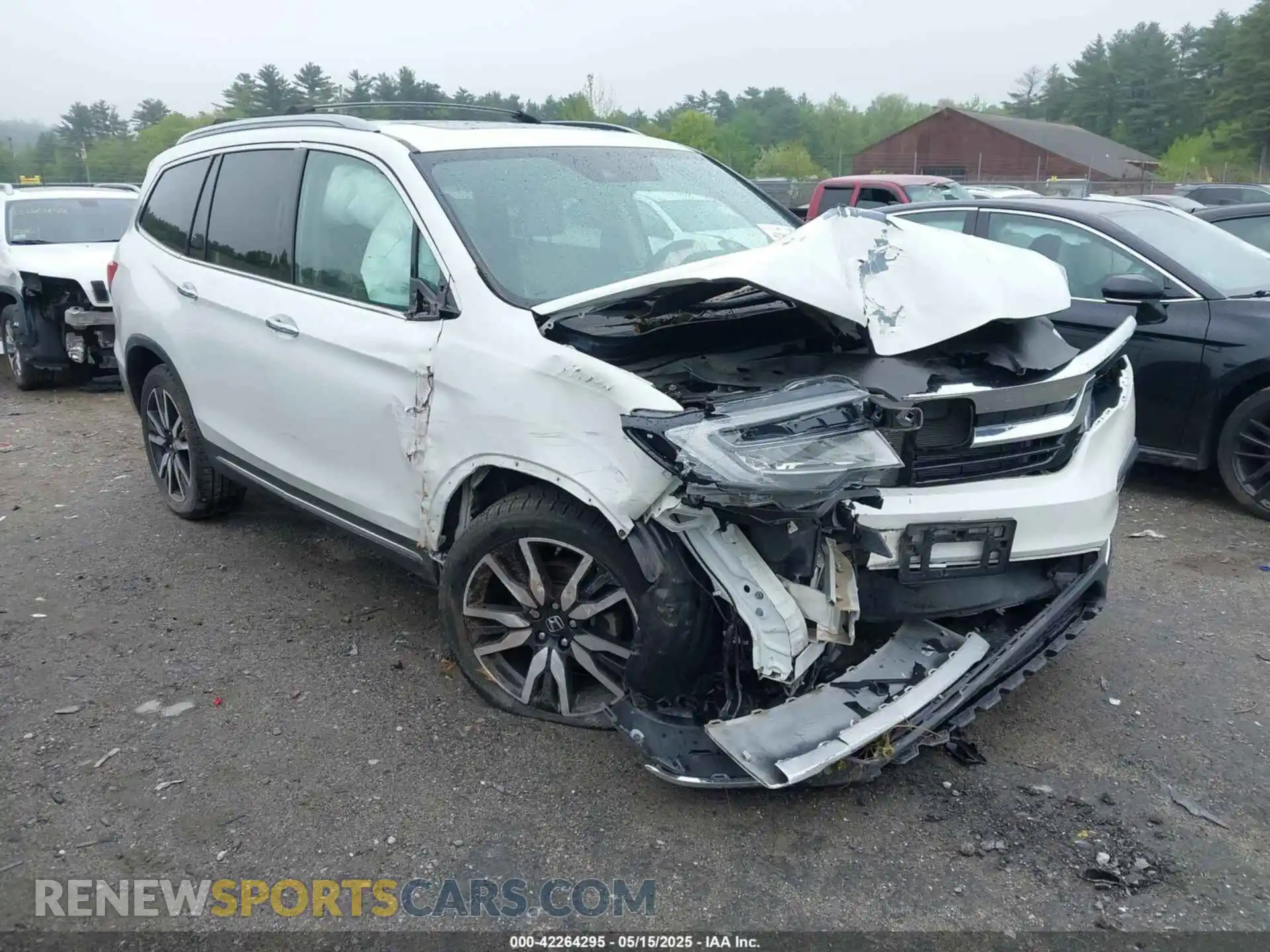 1 Photograph of a damaged car 5FNYF6H91LB006144 HONDA PILOT 2020