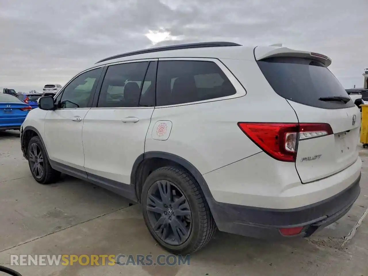 2 Фотография поврежденного автомобиля 5FNYF5H21MB005350 HONDA PILOT 2021